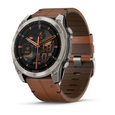 GARMIN Pametni sat Fenix 8, 1,4", AMOLED, 51 mm, Wi-Fi, GPS, titanium